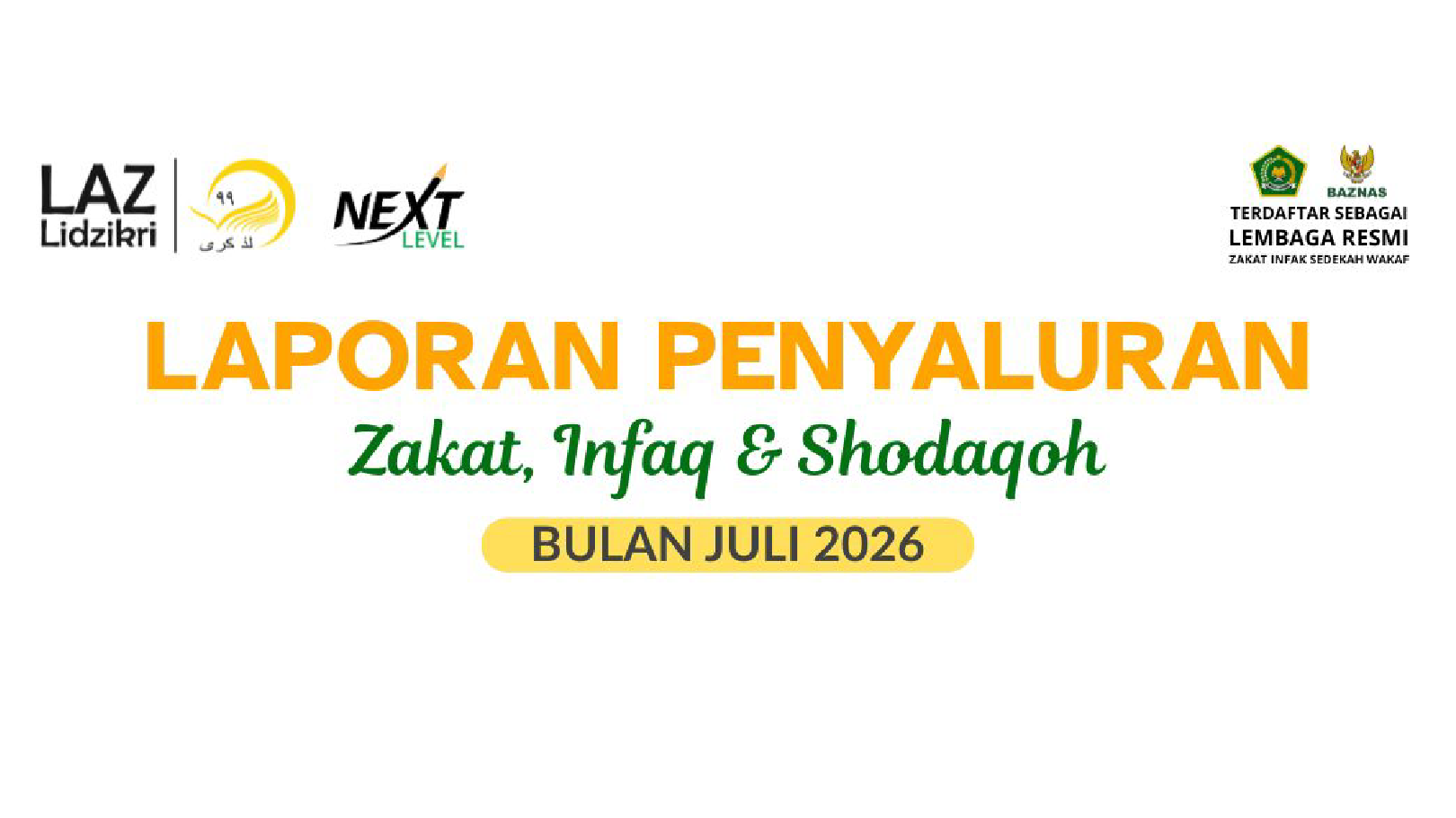 Laporan Program Bulan Juli 2026